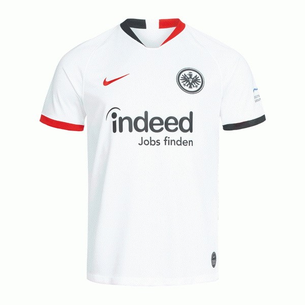 Camiseta Eintracht Frankfurt Segunda equipo 2019-20 Blanco